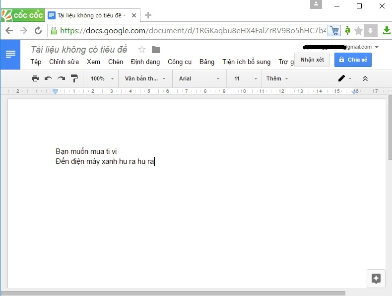 Cách đánh số trang trong Google Docs