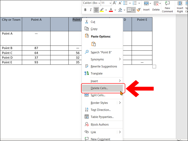 Tuỳ chọn xoá ô Tuỳ chọn xoá ô