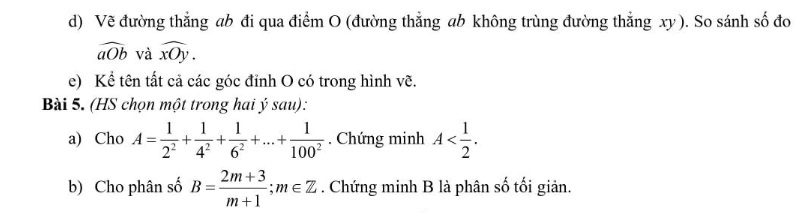Đề cương ôn tập học kì 2 Toán 6 Nam Từ Liêm, Hà Nội năm 2021 - 2022