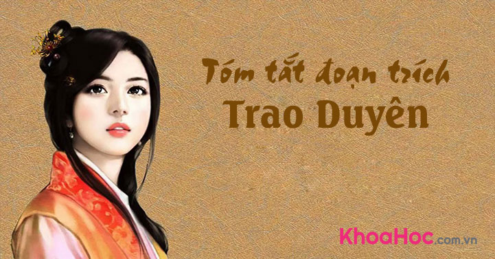 Tóm tắt đoạn trích trao duyên