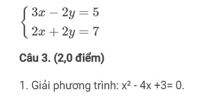 Đề thi thử vào 10 môn Toán 