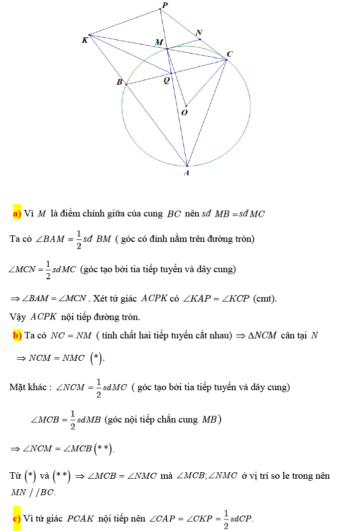 Đề thi thử vào 10 môn Toán