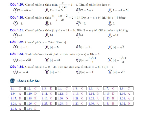50 dạng toán ôn thi tốt nghiệp THPT năm 2022