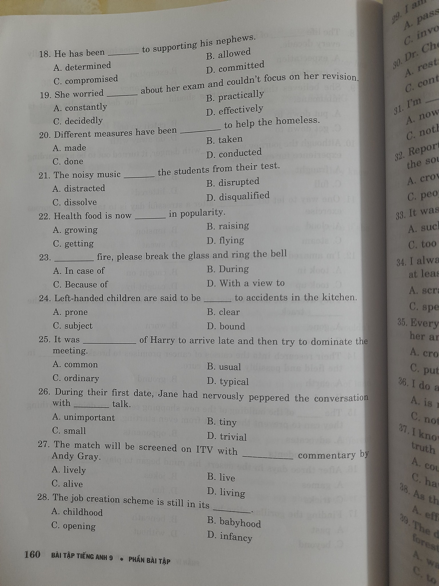 Đề ôn thi Tiếng Anh vào lớp 10