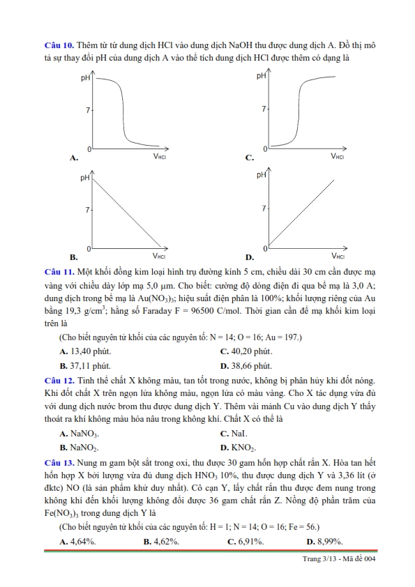 Đề thi đánh giá năng lực năm 2022