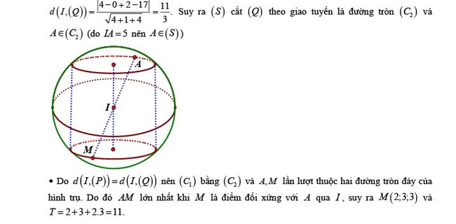 Đáp án đề thi thử THPT Quốc gia 2022 môn Toán Đề số 19