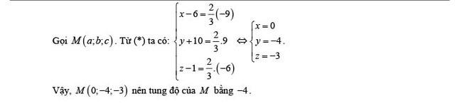 Đáp án đề thi thử THPT Quốc gia 2022 môn Toán Đề số 20