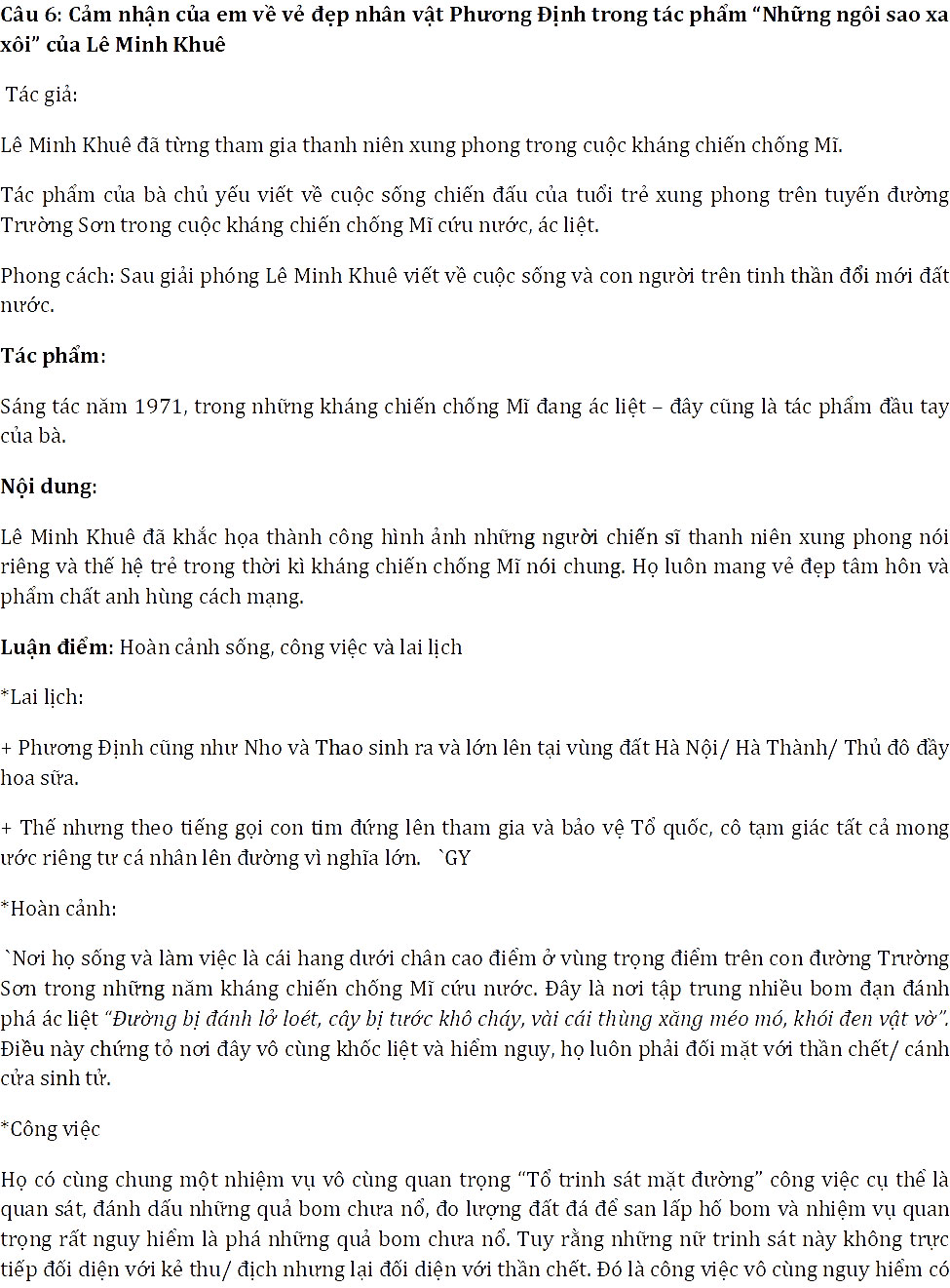 Đáp án đề thi vào 10 môn Văn Vĩnh Phúc 2022