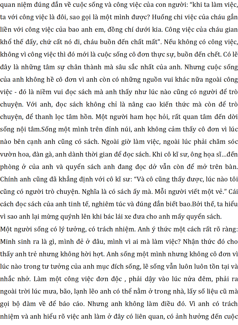 Đáp án thi vào 10 môn Văn Bắc Giang