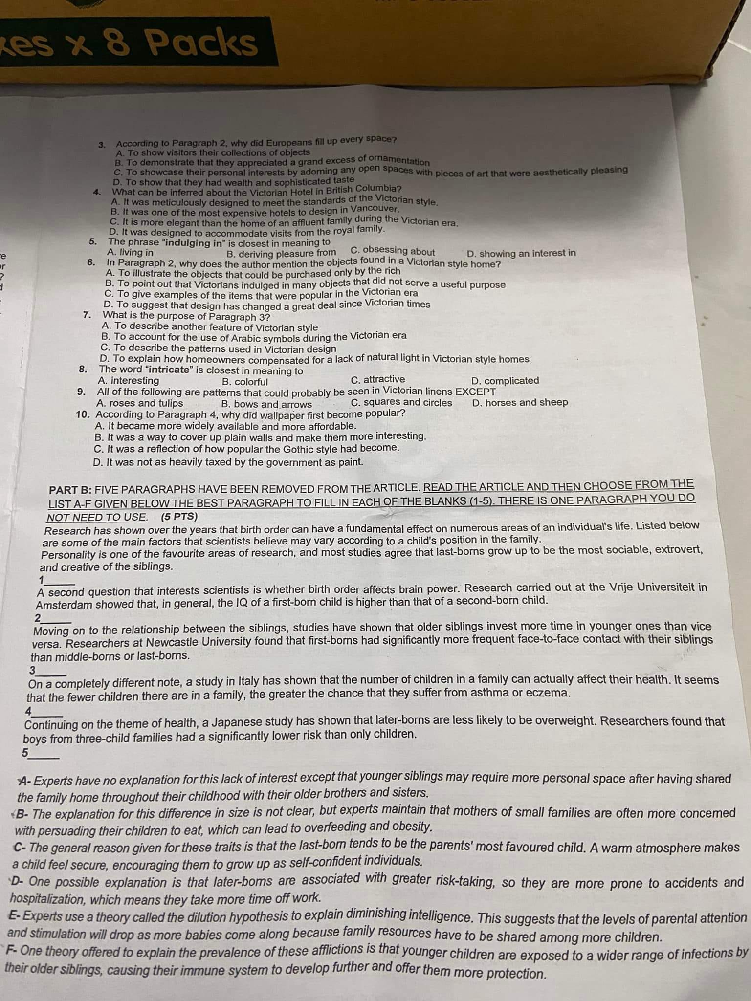 Đề thi vào 10 Tiếng Anh TP HCM 2022