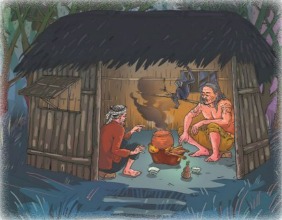 Soạn bài Người đàn ông cô độc giữa rừng