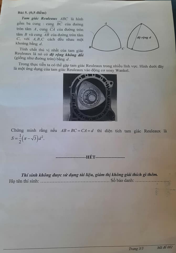 Đề thi môn Toán vào lớp 10 Kiên Giang 2022 