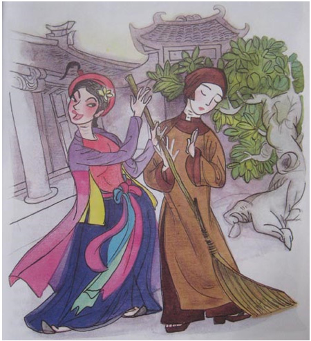 Soạn bài Xã trưởng-mẹ Đốp