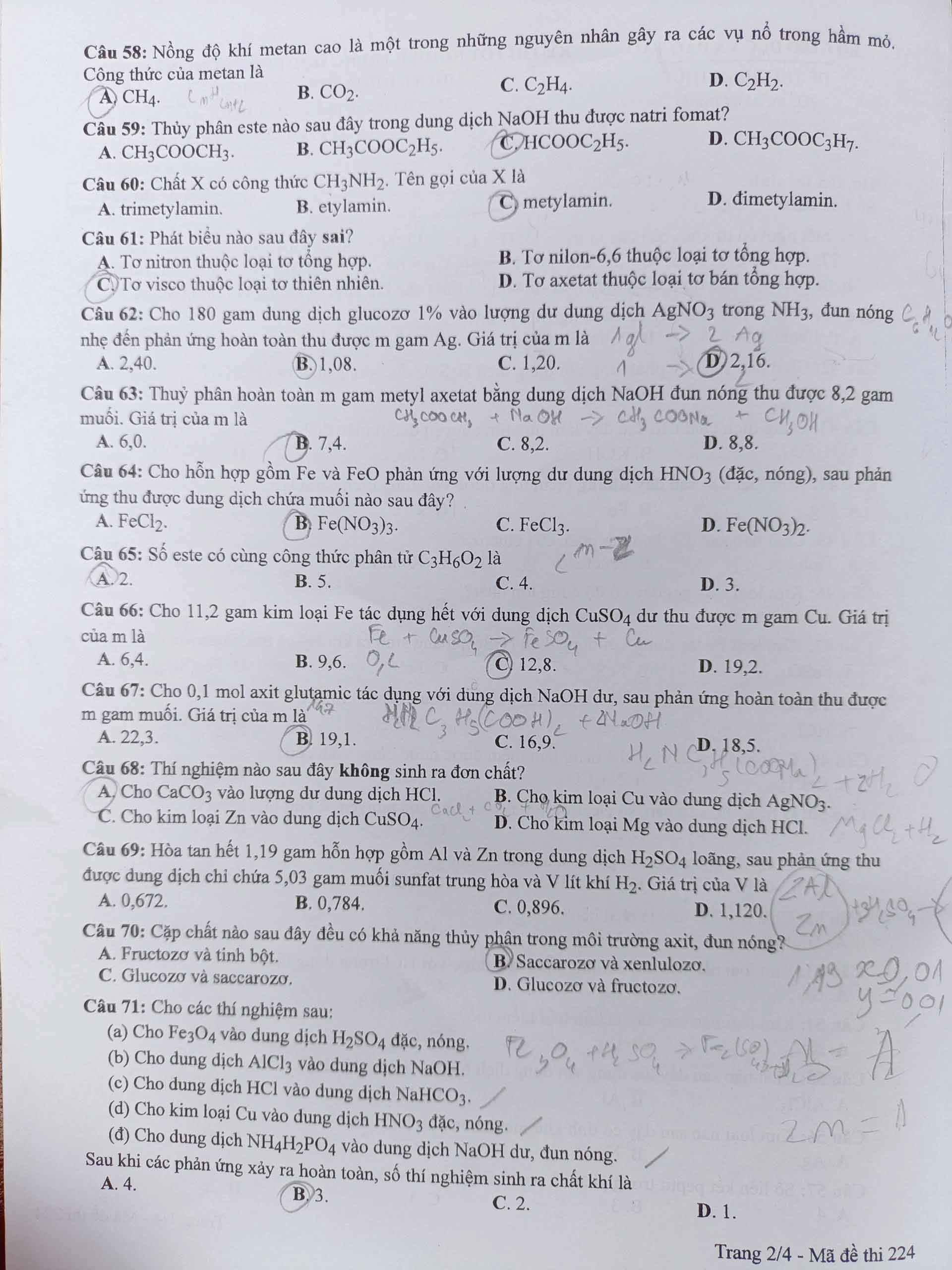 Đề thi THPT Quốc gia 2022 môn Lý