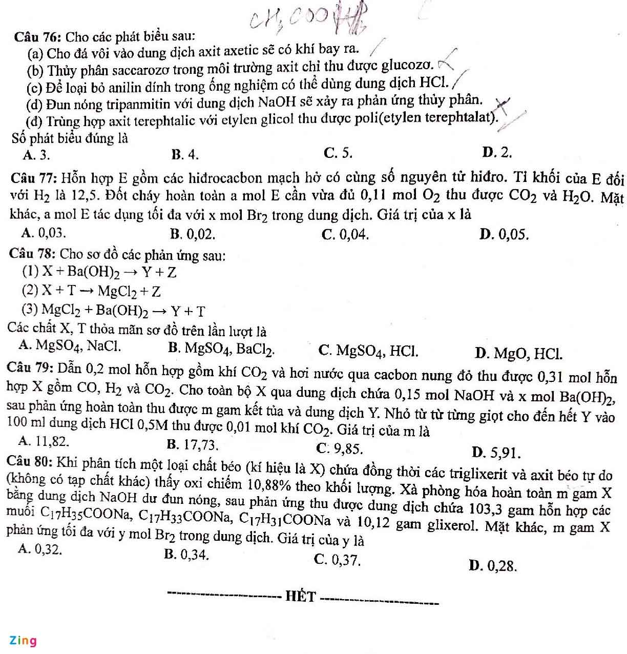 Đề thi THPT Quốc gia 2022 môn Lý