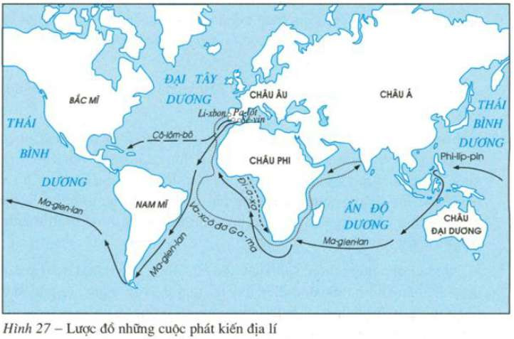 Nước nào đứng đầu trong cuộc phát kiến địa lí?