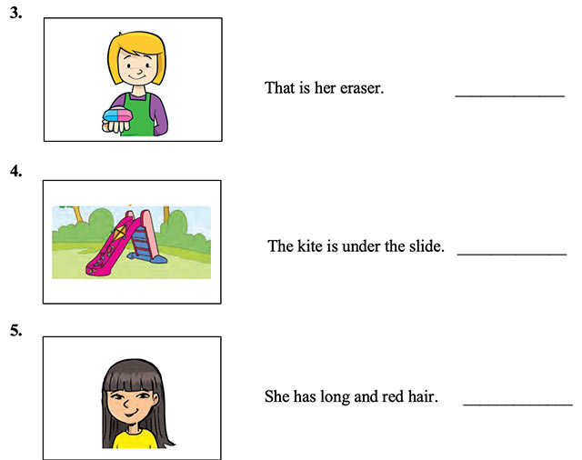 Đề thi học kì 1 môn Tiếng Anh 3